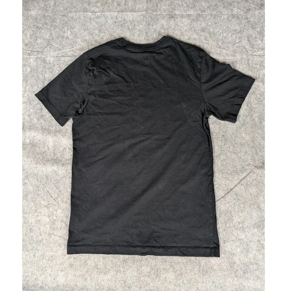 Nike Just Do It Basketball Graphic T-Shirt‎ Black Short Sleeve Swoosh Tee 3535